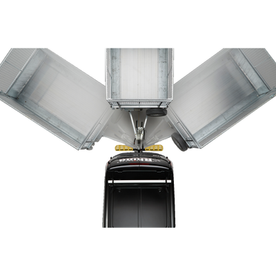 Marchepied universel en 3 parties pour attelage avec rotule standard