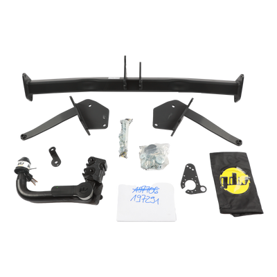 Attelage rotule démontable GDW + faisceau TowTec spécifique 7 broches