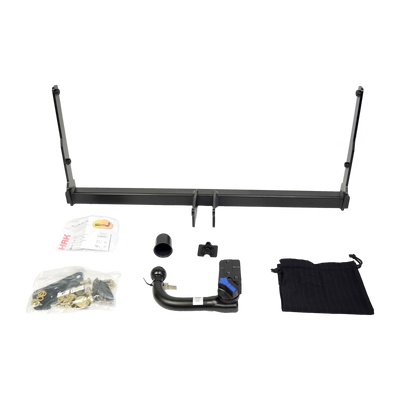 Attelage rotule démontable AUTO-HAK + faisceau TowTec spécifique 13 broches