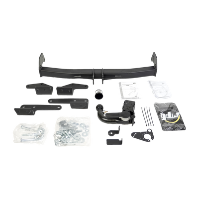 Attelage rotule démontable GDW + faisceau TowTec universel 7 broches