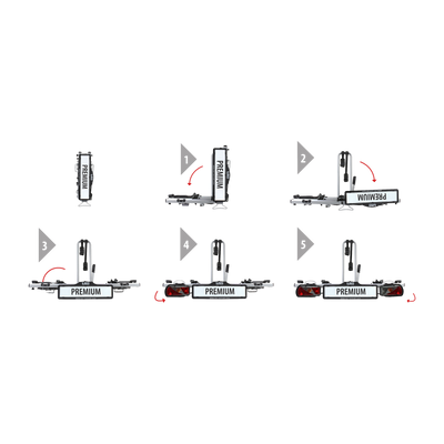Porte-vélos Eufab Premium
