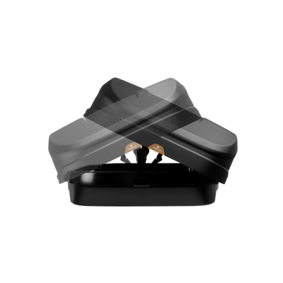 Coffre de toit Modula Falcon 400 black matte