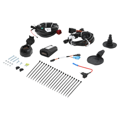 Attelage rotule démontable BOSSTOW + faisceau TowTec spécifique 7 broches