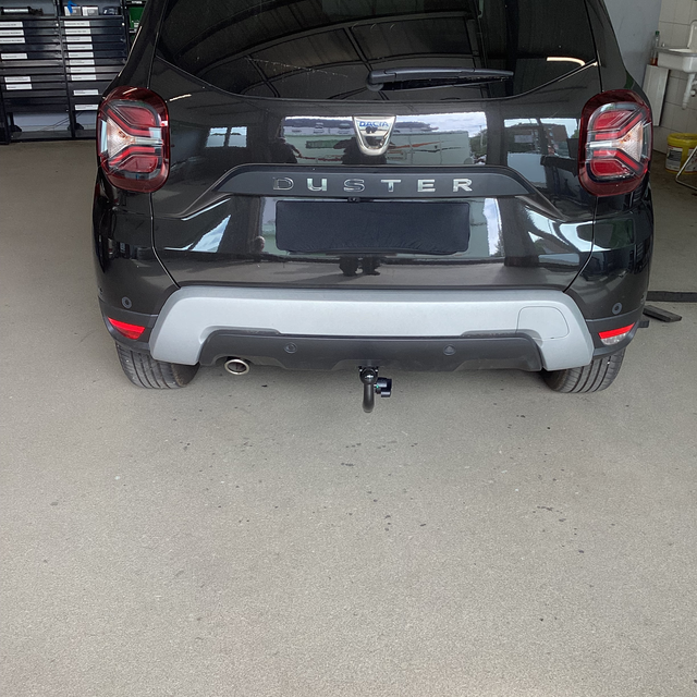 Attelage Amovible Pour Dacia Duster (modèles à Partir De 2010) - Capacité 1500kg - Noir - Neuf