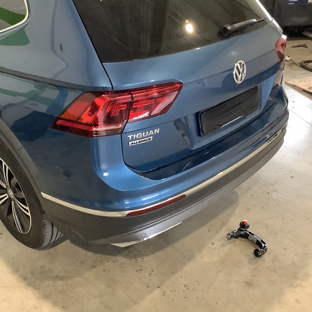 Attelage Boule De Remorquage Pour Volkswagen Tiguan 1 Phase 2 - Occasion Bon état - 12 Mois Garantie